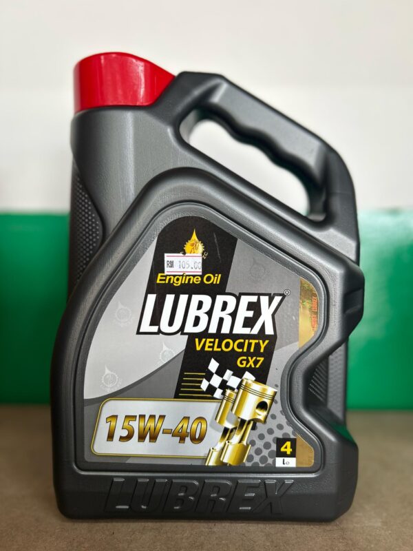 LUBREX 15W-40 (MINERAL) 4L