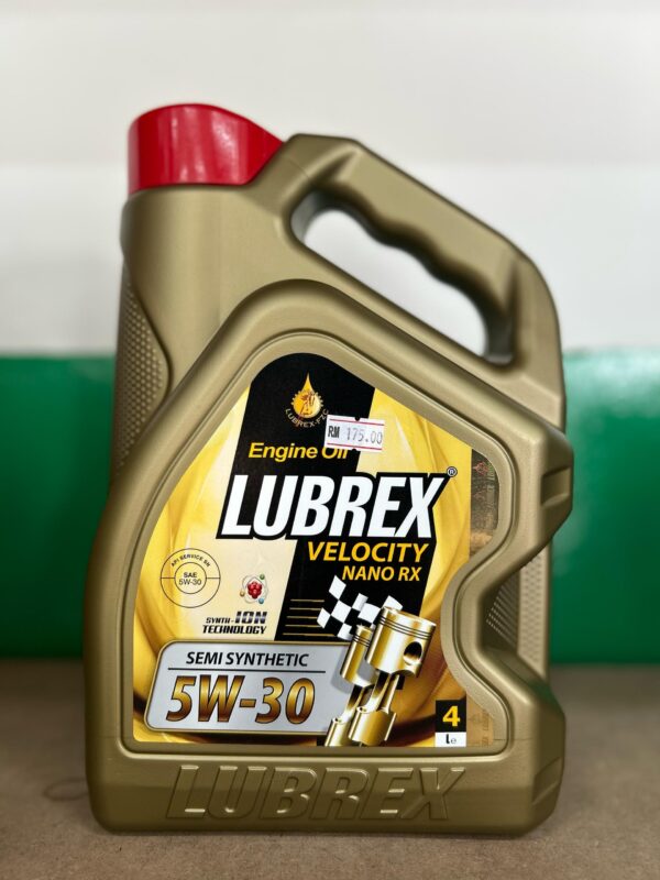 LUBREX 5W-30 (SEMI SYNTHETIC) 4L