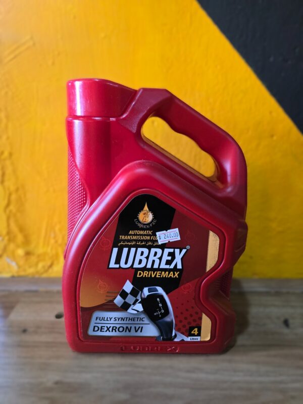 LUBREX DRIVEMAX VI ATF DEXRON VI (4L) FULLY SYNTHETIC